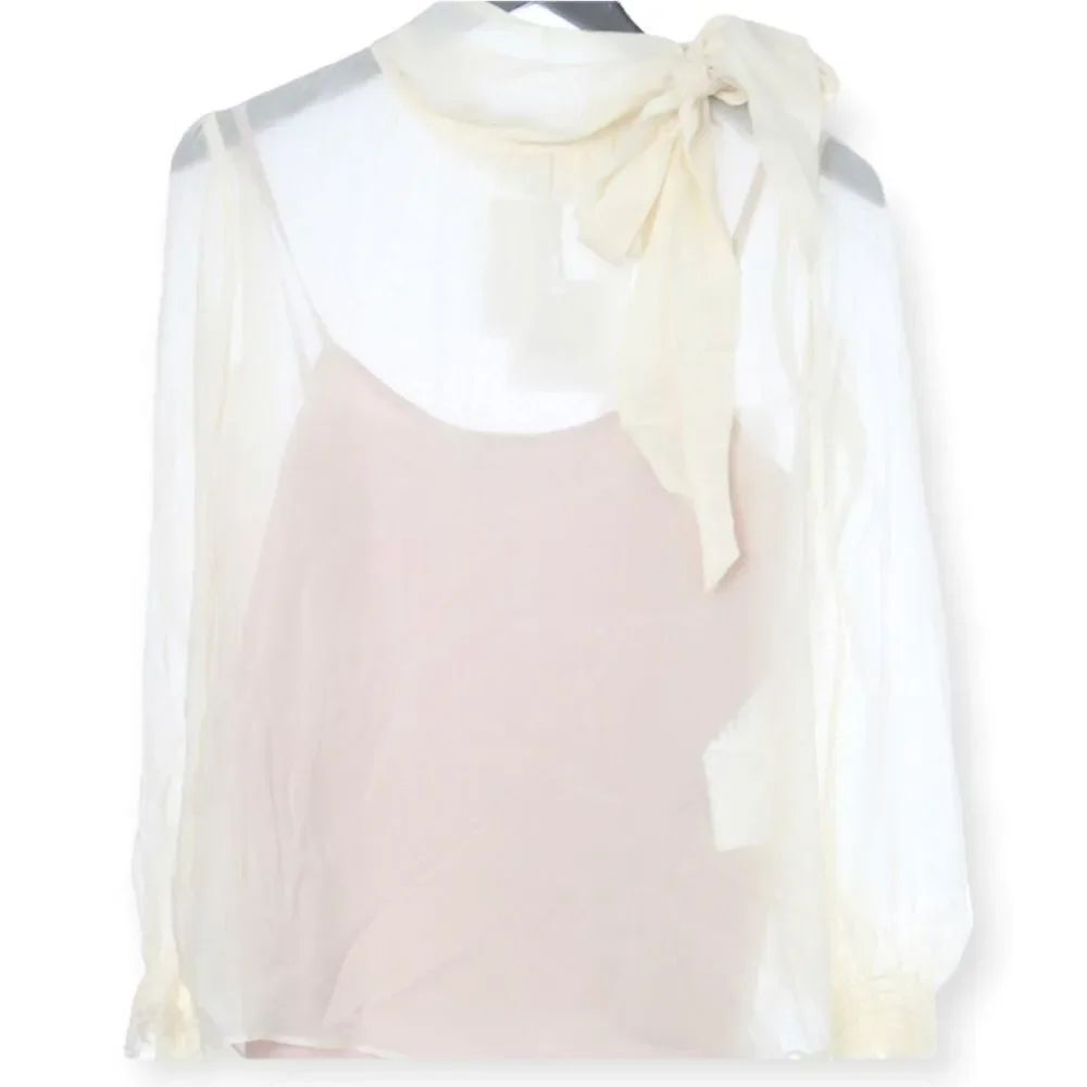 RED VALENTINO Silk Blouse - Picture 6 of 14